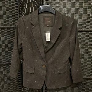 NWT The Limited Brown multi Blazer Size Medium